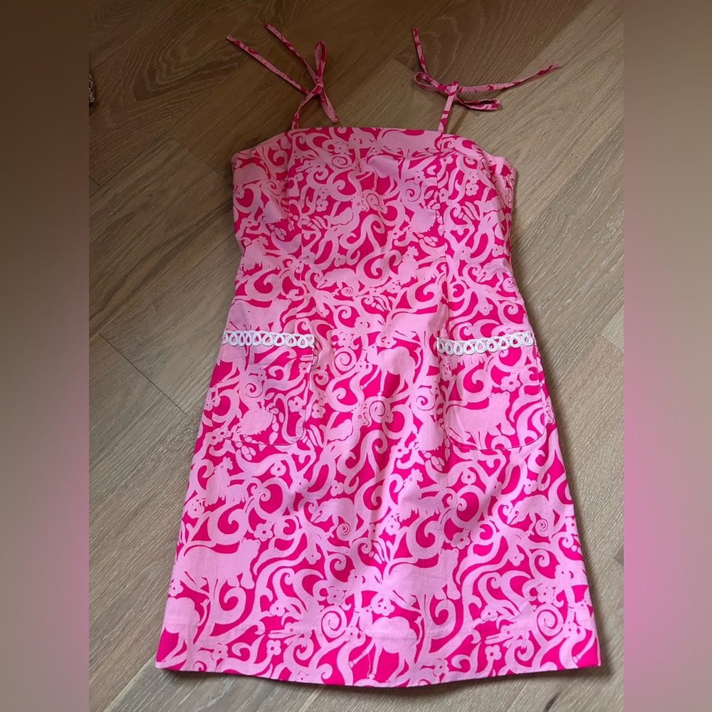 Lilly Pulitzer animal print dress